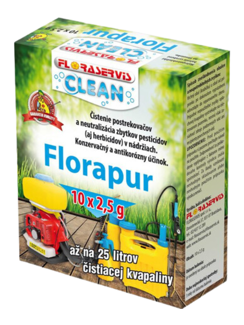 FLORAPUR - čistič na postrekovače