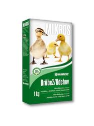 MIKROS krmivo - hydina odchov 1 kg