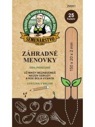 Z�hradn� menovky - 25 kusov