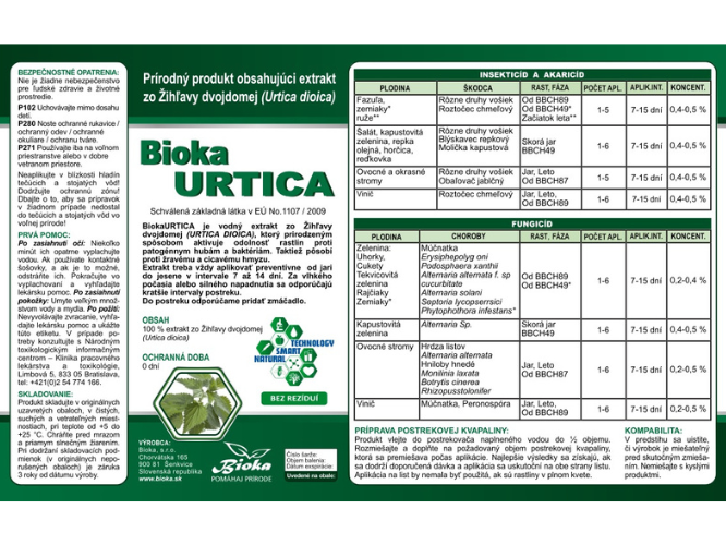 BiokaURTICA 500 ml